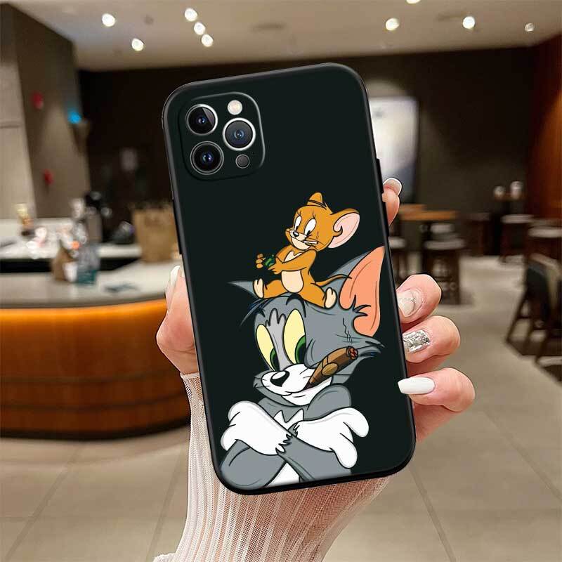 Tom and Jerry Phone Case for Redmi Note 12 12S 12C 13 13C 13R 14 14S 14R 14C 11A 13X A3 A3X A4 A5 Pro Max Plus