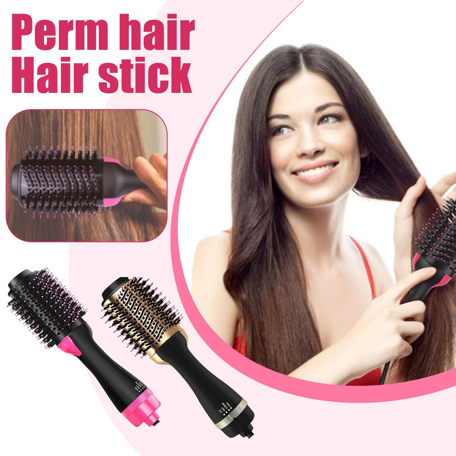 

Styling Tools Hair Dryer Brush, Brush Hair Straightener For All Hair Types One Size золотой