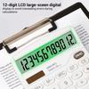 Accounting Tools Electronic Calculator Dual Power Supply Solar Calculator  Learning Tools