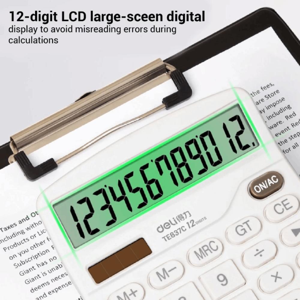 Accounting Tools Electronic Calculator Dual Power Supply Solar Calculator  Learning Tools