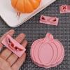 3D Pumpkin Cookie Cut Mold Grimace Pumpkin Pumpkin Biscuit Embosser  Halloween