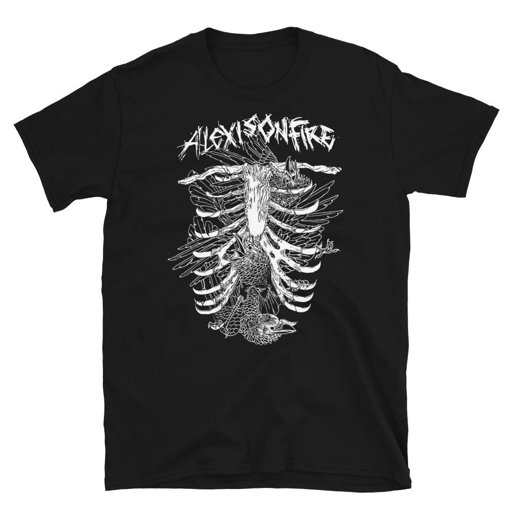 ALEXISONFIRE Птицы в клетке Пост-хардкор Эмо Группа Футболка Унисекс Футболка L