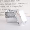 50pcs Pack New Square Cupcake Paper Cup Oilproof Golden Coated Cupcake Liner Disposable Heat-Resistant Baking Cup Baking Tools