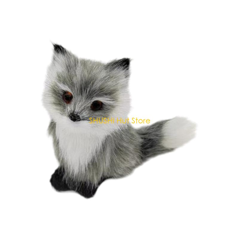 Lightweight Faux Furs Animal Keychain Unique Handmade Car Home Decoration Gift D57B No. 1