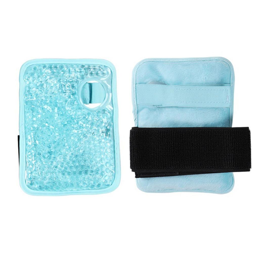 Ice Bag Gel Beads Hot & Cold Ice Pack Reusable Wrist Ice Packs for Injuries Pain Swelling Injuries of Knee Shoulder Back