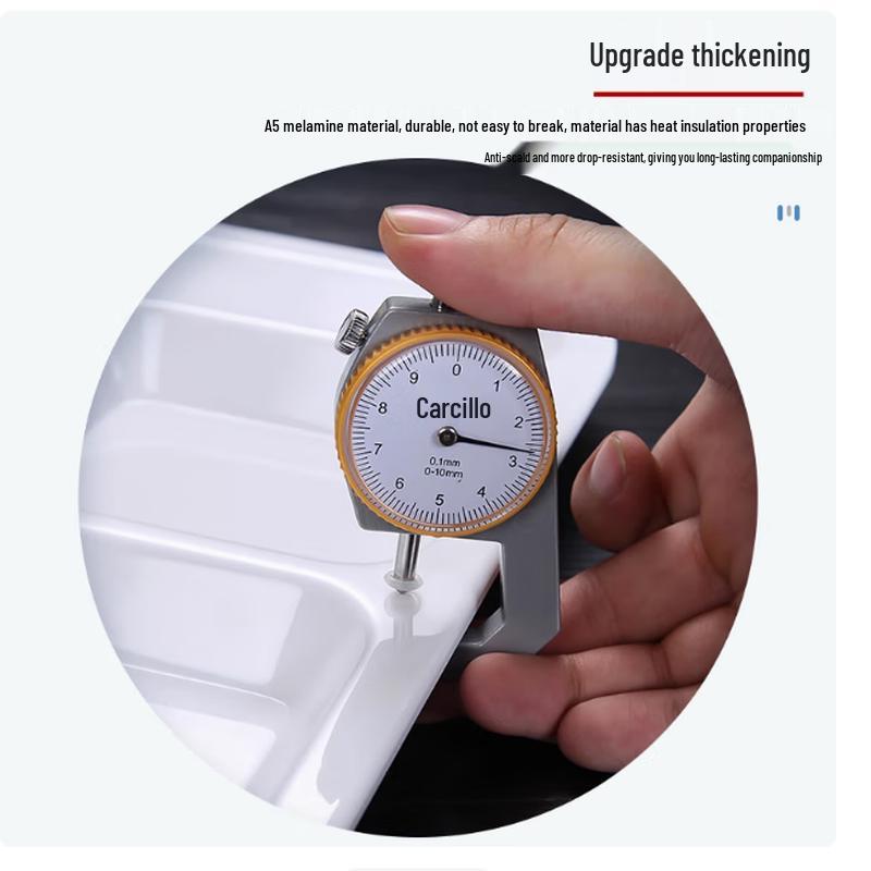 Taisun SS-6014 Sechsfach unterteilte Melamin Serviertablett