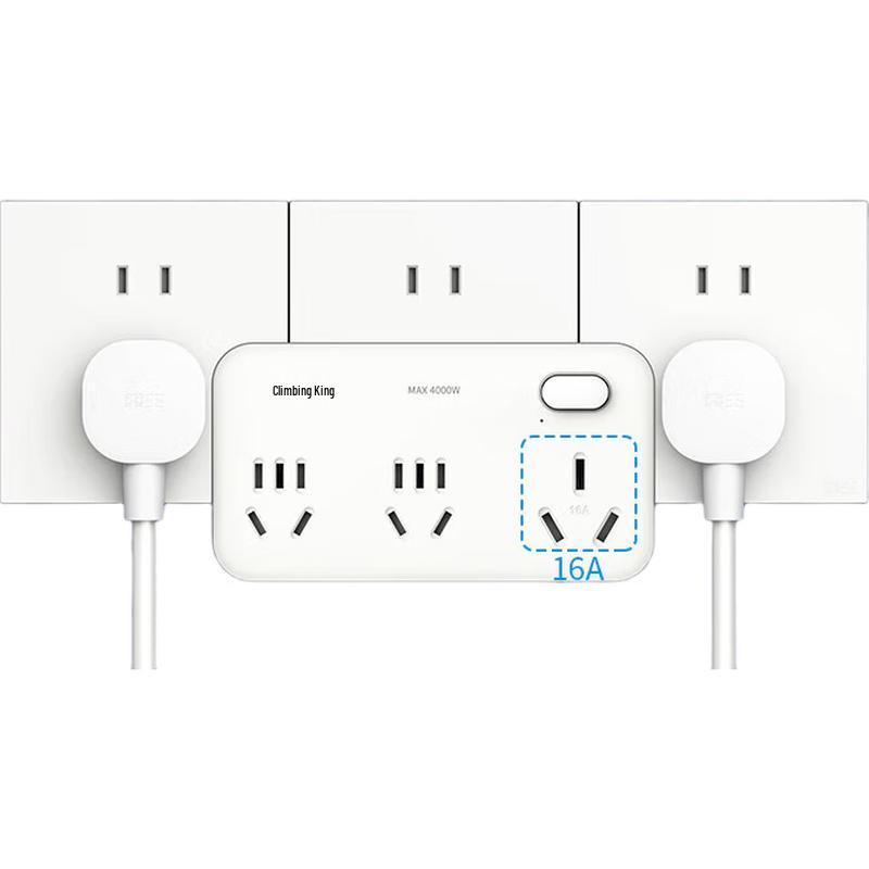 QUANWANG P530D 16A 3-Outlet Power Adapter CN plug (adapter included)