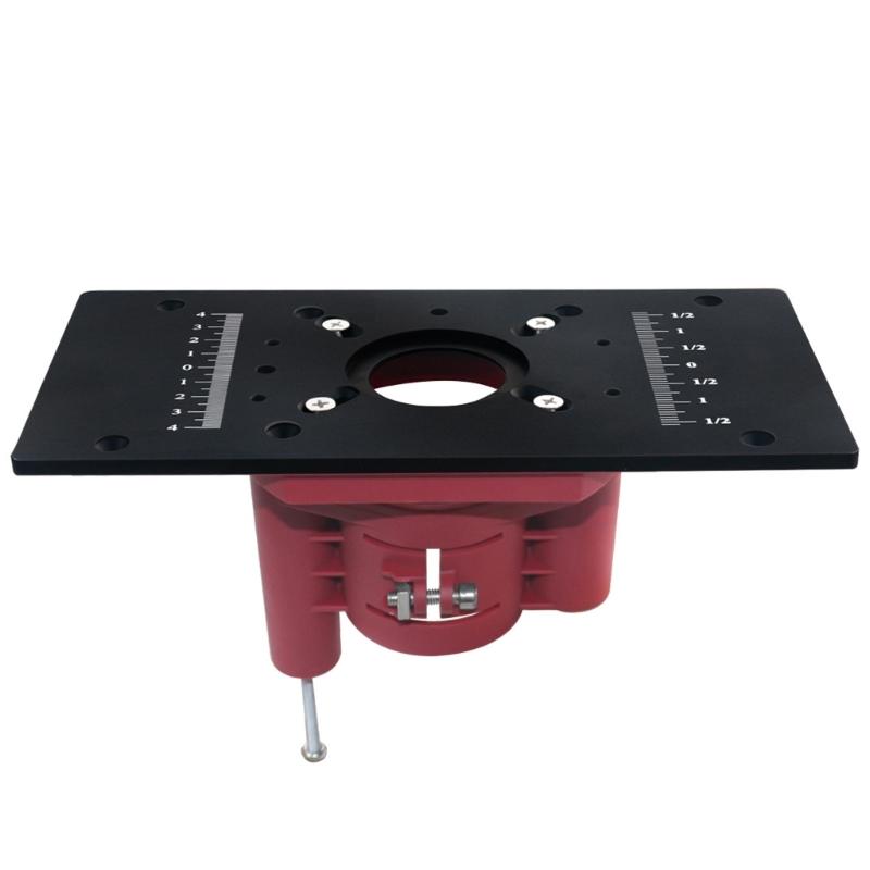 Woodworking Base Router Lift Kit for Secure Clamping No Shaking During Operation Improve Your Woodworking Experience