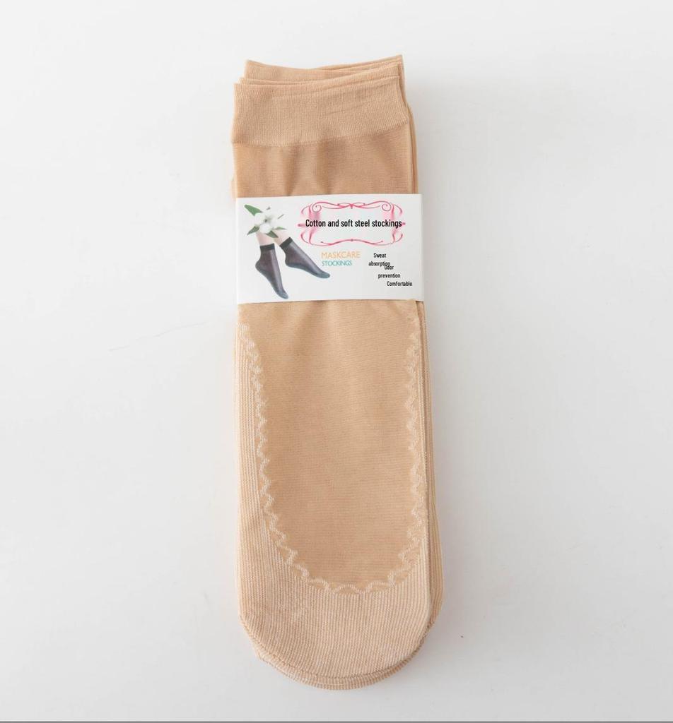 Summer Sheer Cotton Short Stockings: Anti-snag, Anti-slip, Breathable, Sweat-absorbing, Odor-resistant - Now In Stock