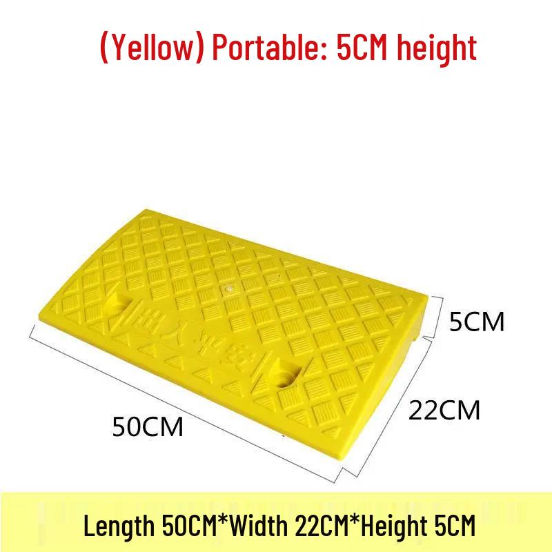 Plastic Car Curb Ramp Threshold Mat for Road Climbing