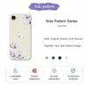 For iPhone 16e Case Butterfly Magnolia Pattern Printing Straight Edge TPU Phone Back Cover