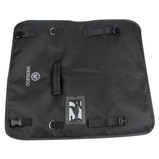 Chef Cutter Case Large Capacity Multi Slots Stain Resistant Sturdy Handle Easy To Carry Storage Oxford Cloth Strong Bearing Chef Roll Bag Kitchen
