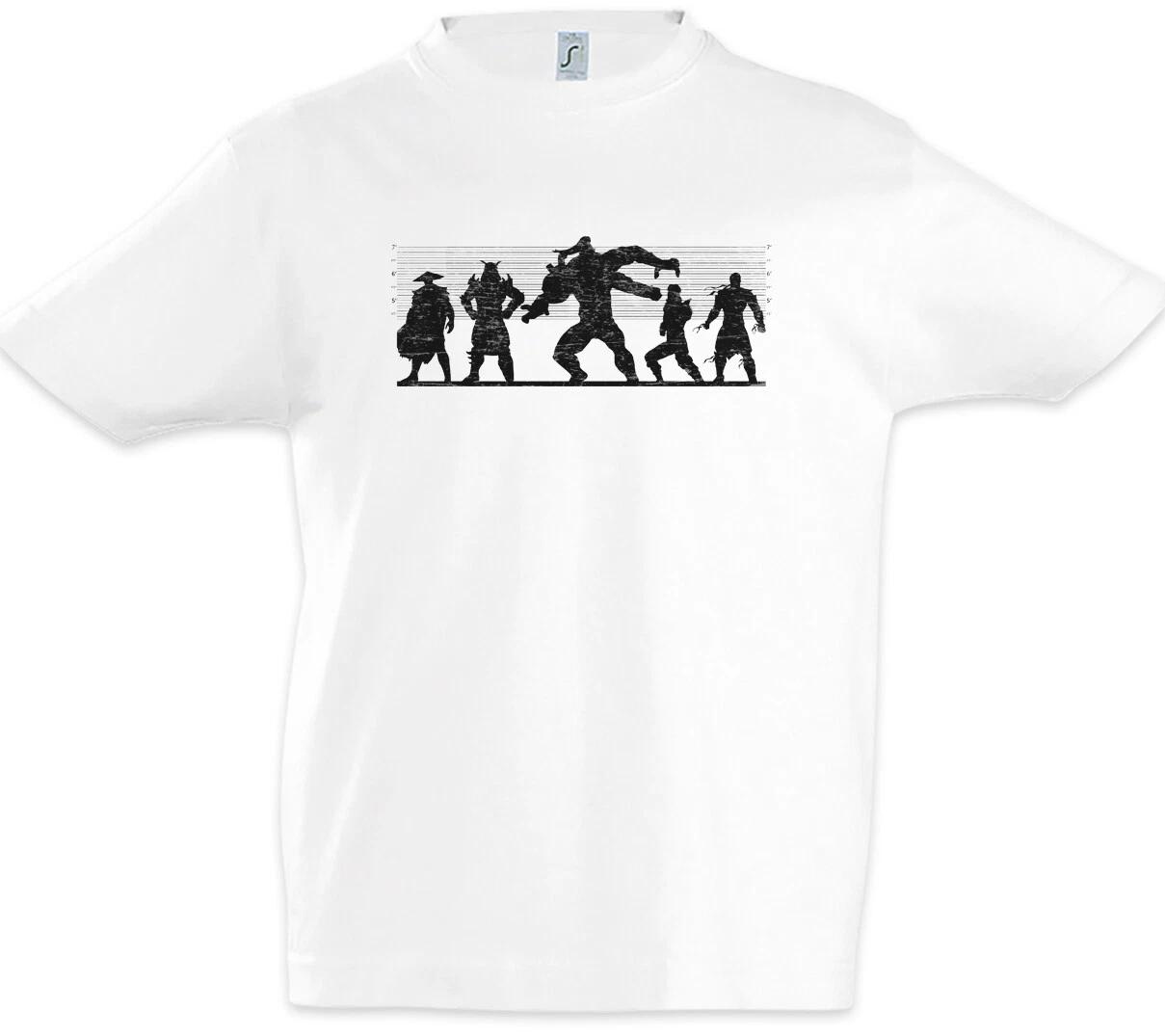 Mortal Suspects Kids Boys kids boys T-Shirt Fun Criminals Kombat Martial Arts Gamer 120