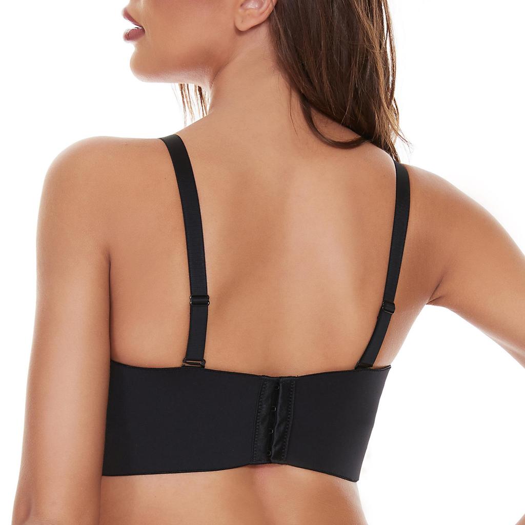 European and American Plus Size Strapless Seamless Push-Up Bra
