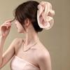 Korean Style Pleated Cloud Crab Claw Hair Clip Mesh Flower Bud Hair Clip Shark Clip Women Accessories