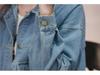 2022 Spring/Autumn Women's Loose Plus Size Korean BF Denim Jacket