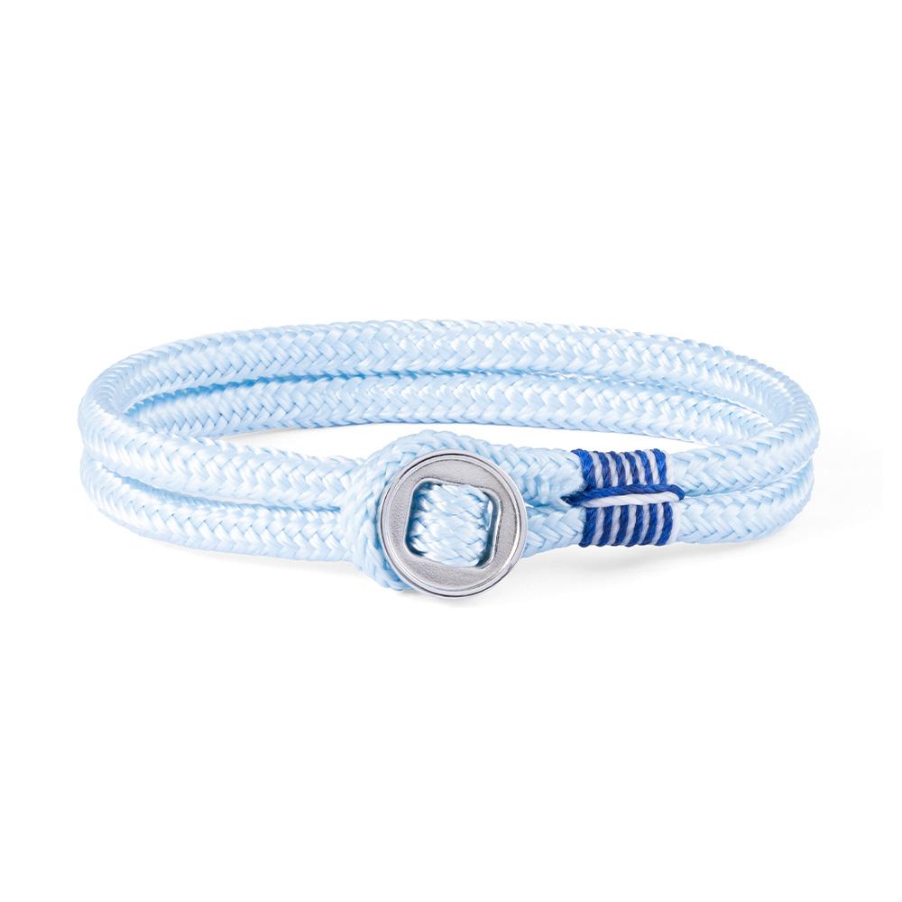 Pig&Hen Dondino Bracelet - Arctic Blue X Silver