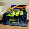 Racing-Stil VR46 Decke für alle Jahreszeiten Decke Mittagspause Überwurf Geschenk