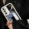 Phone Case for Samsung Galaxy A17 A16 A15 A14 A13 Black Cat Witch Aesthetics A56 A36 A26 A55 A35 A25 A54 A34 A24 A53 A33 A23 A07