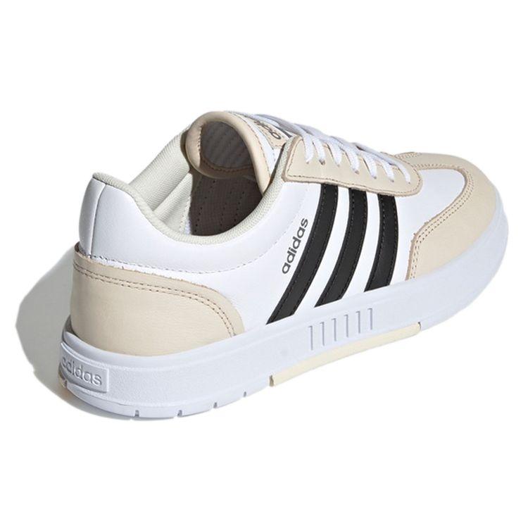 Adidas Neo Gradas Durable Non-Slip Low-Top Skate Shoes Women Sneakers White Beige H01221