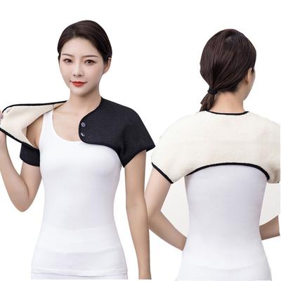 Clothes Lamb Fleece For Female Brace Pad Shoulder Protector Detachable Shawl Shoulder Warmer Wrap
