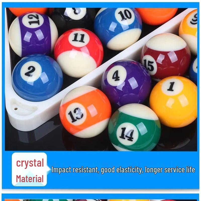Yidong Chinese Eight-Ball Billiard Balls Set