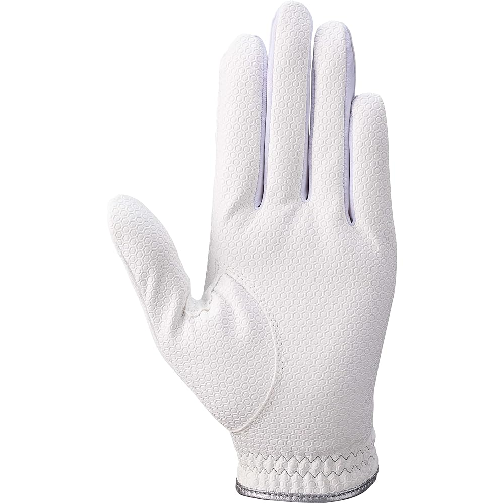 Callaway Style Dual Women's Golf Gloves White Gray 20cm Both Hands