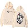 2026 Hot Sale Japanese Anime Chainsaw Man Denji Graphic Hoodie Men Women Oversized Streetwear Hoodie Soft Cotton Sweatshirt Loose Cozy and Versatile