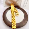 Accessories Dragon Pattern Bracelet Curved Dragon Pattern Men's Bracelet Love Tail Buckle Watch Chain