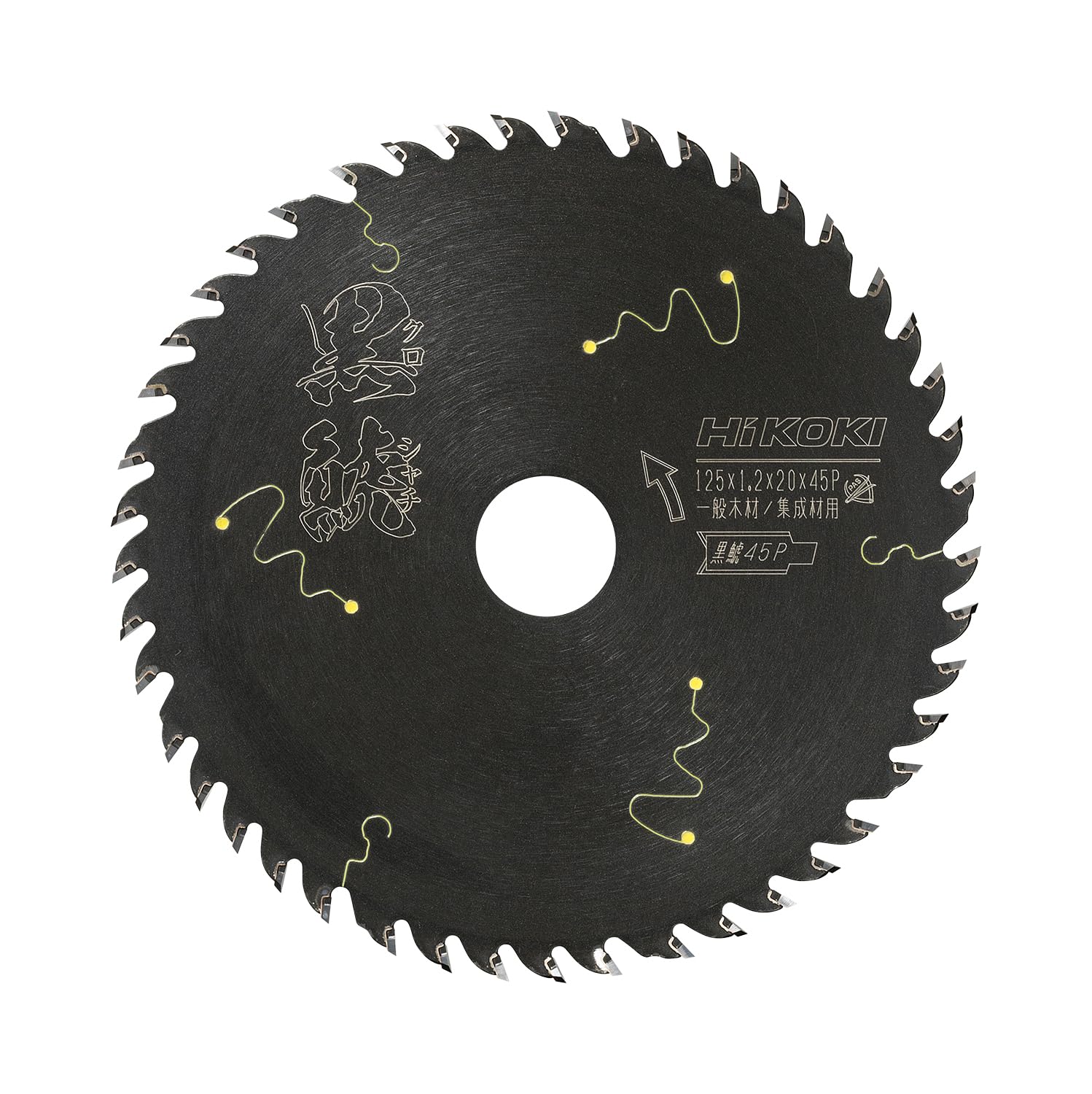 

HiKOKI Super Chip Saw Black Shachi 125×45P 0037-6199 чёрный