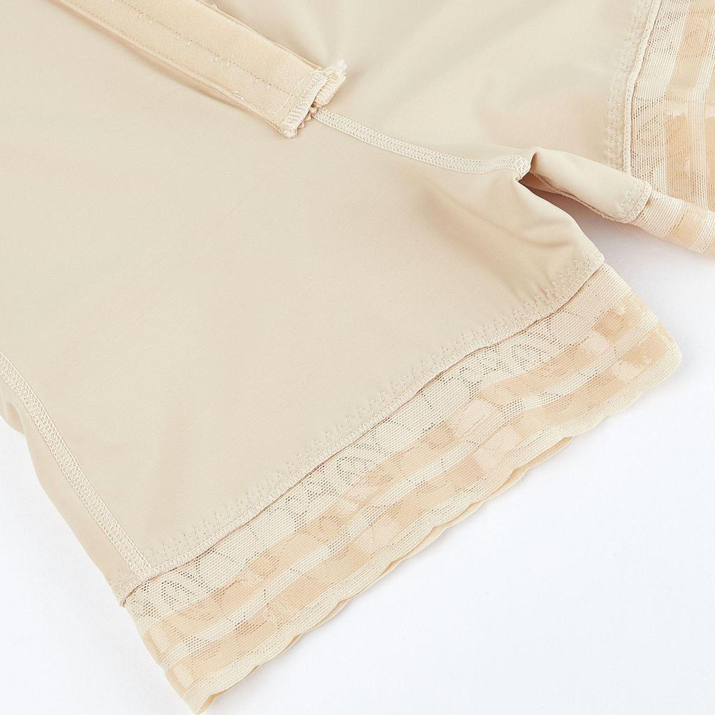 European & American High-Waisted Tummy Control Lace Pants with Zipper & Hook – Butt-Lifting & Hip-Shaping Shapewear.