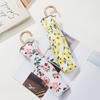 Good-looking Floral Ultra-Light Portable Hook Foldable Sun Umbrella UV Protection Vinyl Sun Protective Sun Umbrella for Women