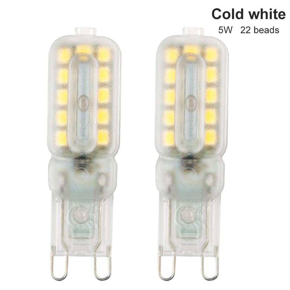 

Pack of 2 LED Corn Light 360 Degree Beam Angle Dimmable Lamp Night Bulbs Household Living Room Bathroom Lighting Replacement type 8
