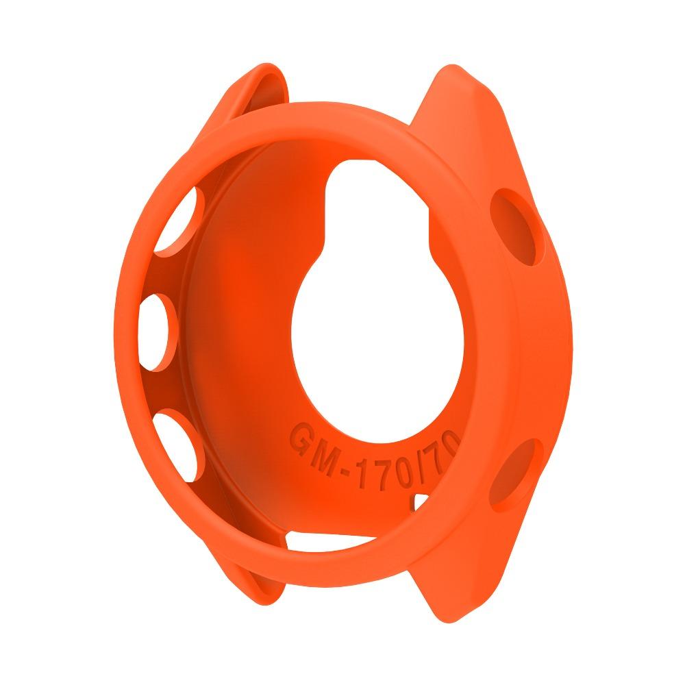 Funda Protectora Suave de Silicona Para Reloj Inteligente Garmin Forerunner 70/170 Parachoques Resistente a Golpes y Arañazos Funda de Repuesto Accesorios para Reloj