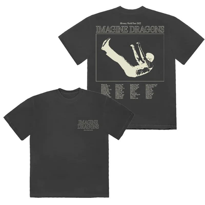 

Imagine Dragons Vintage T-shirt rock band Music Funny Cotton Men T shirt New Tee Tshirt Womens Tops 4XL