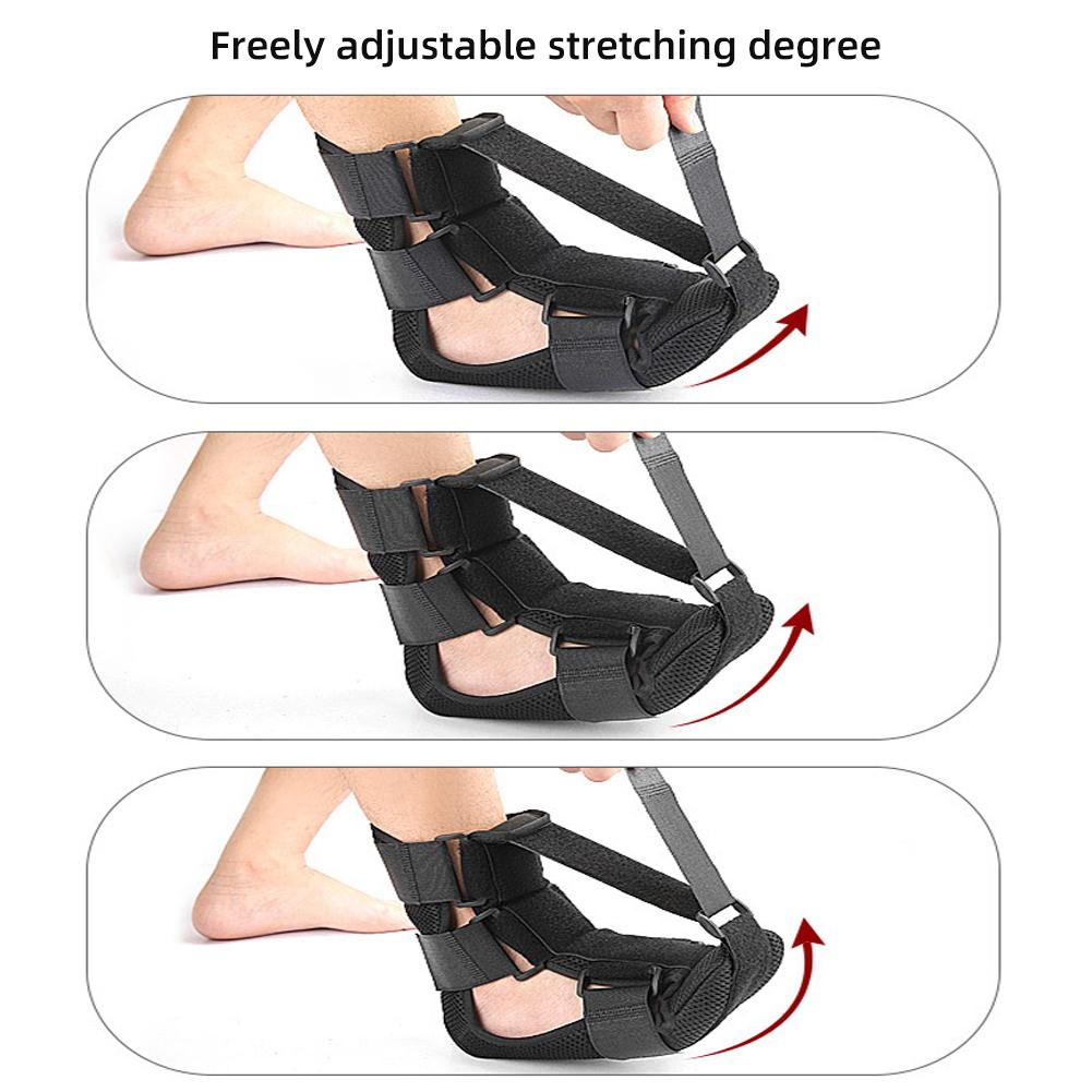Orteză pentru căderea piciorului, suport reglabil, respirabil, orteză pentru picioare, orteză, fascia piciorului, fixare pentru întindere, protector pentru gleznă, îngrijirea picioarelor