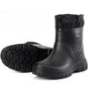 2024 Men Warm Light Ankle Rainboots Winter Windproof Cotton Rain Boots Fashion Black Slip On Rain Shoes Men Waterproof Work Boot