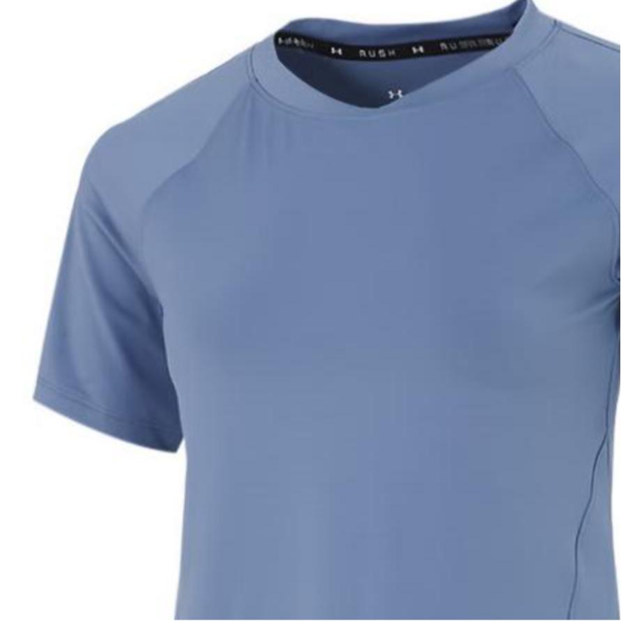 Under Armour Solid Soft Comfortable Breathable Quick-Dry Printed Dopamine T-Shirt Women Tops Blue 1368178-470