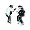 Cartoon Character Metal Badge: Unique Brooch for Men and Women Backpack Decoration