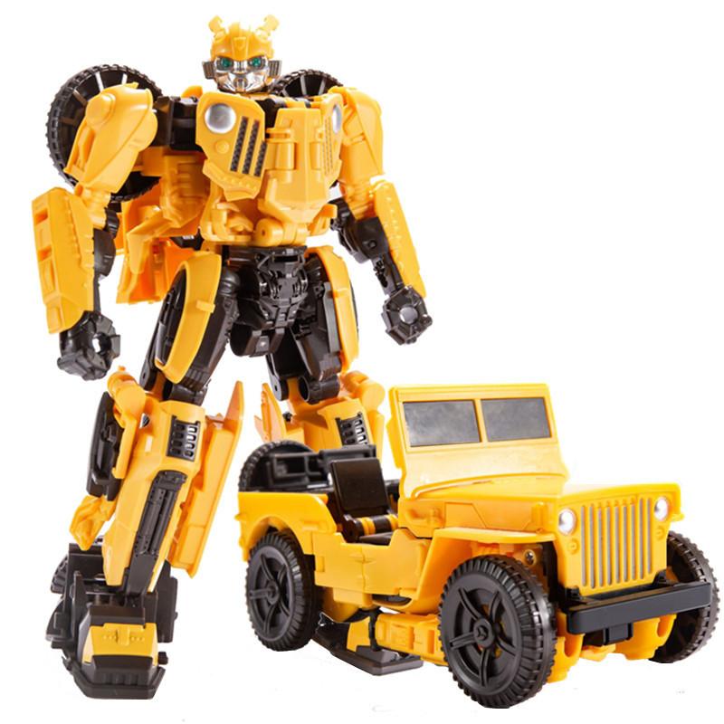 LIJIANG 23CM Large Cool Playthings Movie 7 Action Figure Robot Car Anime Aircraft Animals Model Boys Children Present CA770