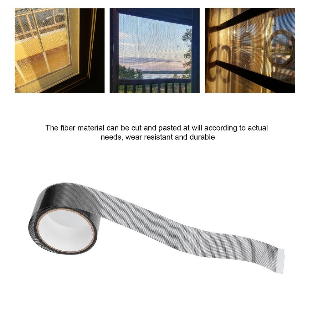 2pcs Strong Adhesive Window Screen Repair Tape 50mm x 2m Screen Replacement Patch Window Repair