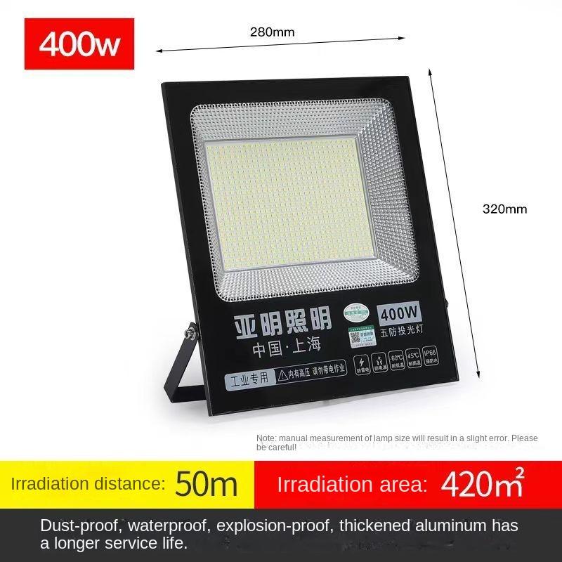 Flood Light LED Advertising Light Outdoor Waterproof Industrial Lighting 50 Watt Flood Light Outdoor Spotlight