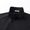 GIOVANNI VALENTINO Men's Fleece Lined Stand Collar Half-Zip Pullover