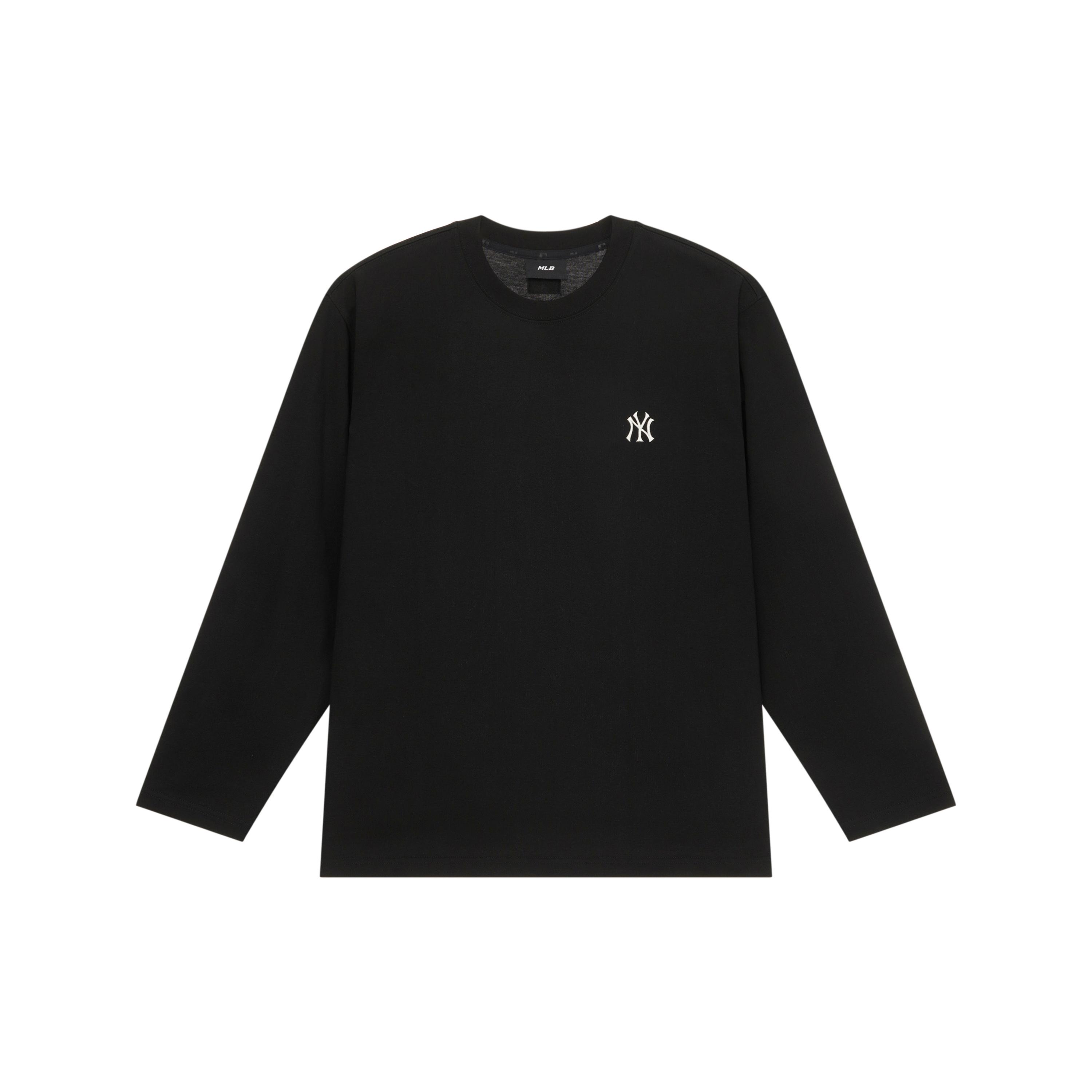 MLB New York Yankees Basic Collection SS25 T Shirt Unisex Black 3ATSB0151-50BKS XXL