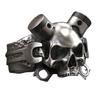 Hip-hop Retro New Simple Steampunk Heavy Skull Ring Gothic Wrench Screw Skull Ring Men and Women Rock Street Party Accessories