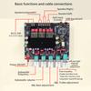 DC12-24V Q100H Bluetooth Audio Amplifier Board with Qualcomm aptX 2.1 Channel 50W*2 + 100W Amplifier TPA3116 Subwoofer Amplifier
