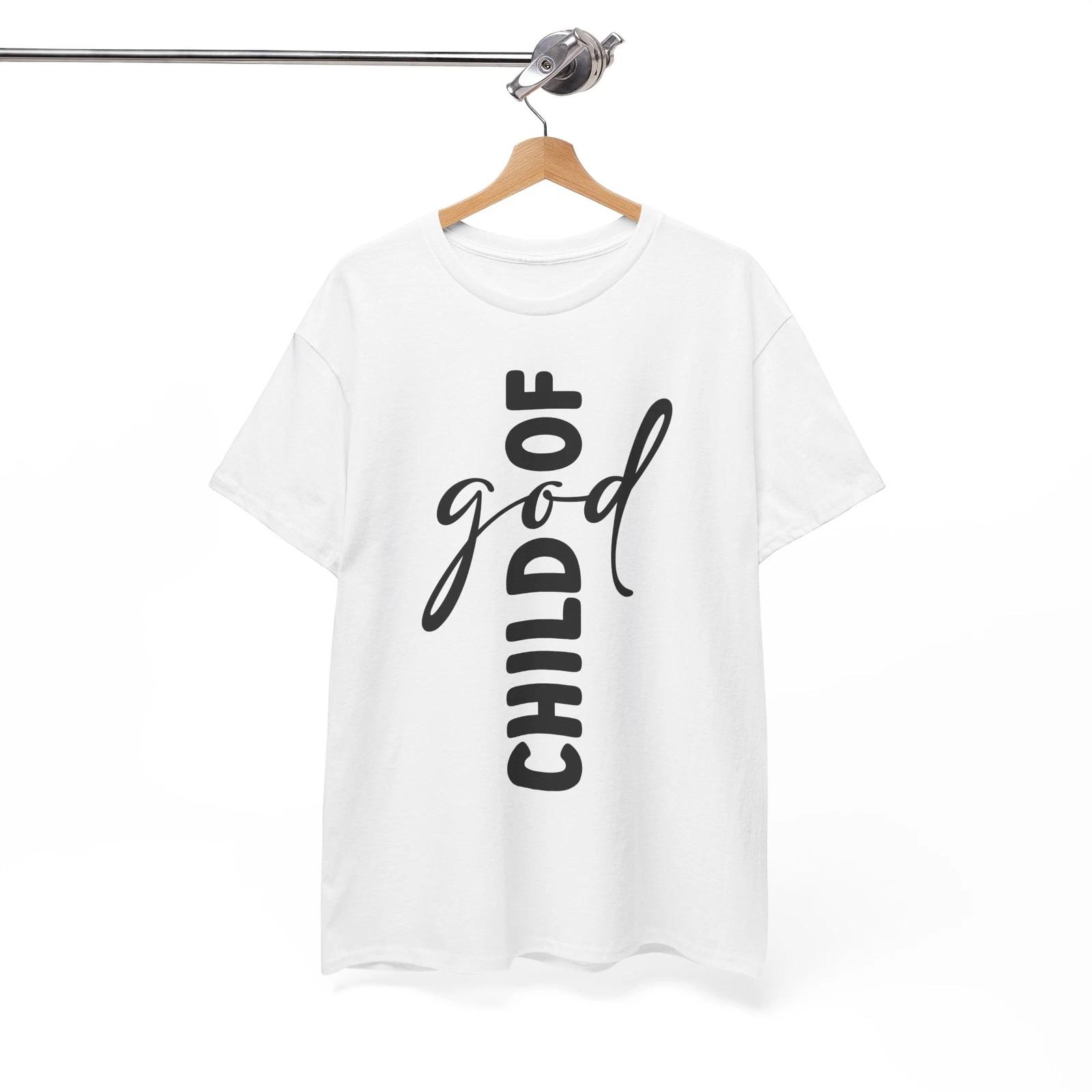 

Child Of God T-Shirt | Christian Life Tee | Faith-Based Inspiration Shirt S