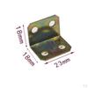 Angle Bracket Corner Support Fixing Repair Fastener Joint Furniture Replacement Hardwares