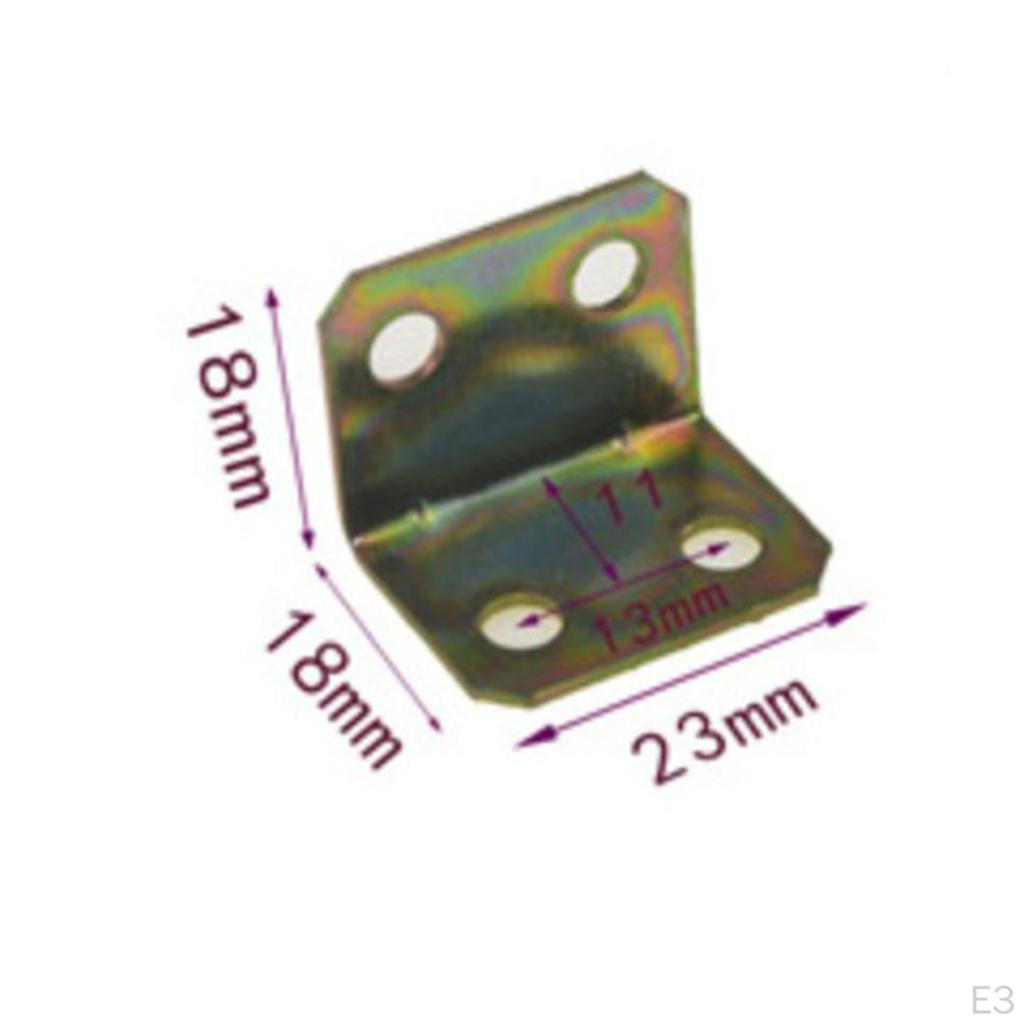 Angle Bracket Corner Support Fixing Repair Fastener Joint Furniture Replacement Hardwares