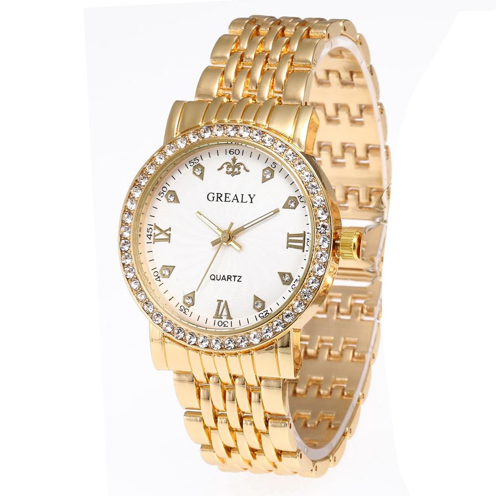 Nya Mode Damklockor Damer Casual Klocka Damklockor Dam Armbandsur Armbandsur Kvinna Klockor Relogio Feminino